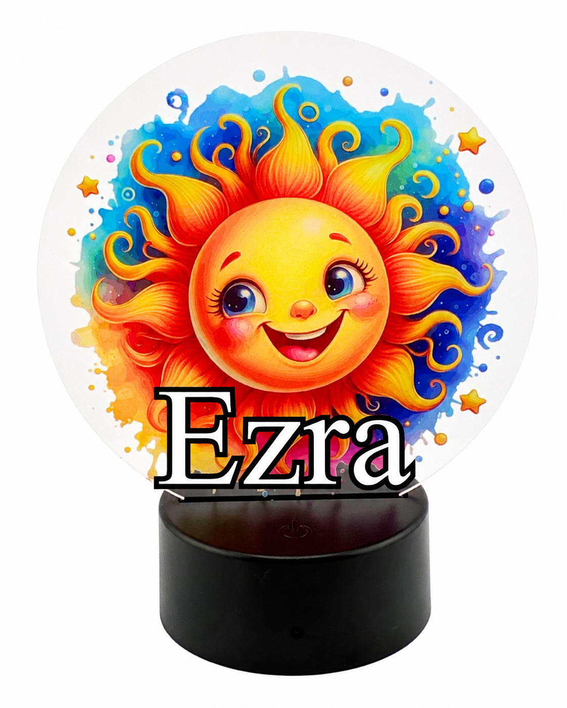 Personalized Children's Night Light, Custom Nursery Name Light