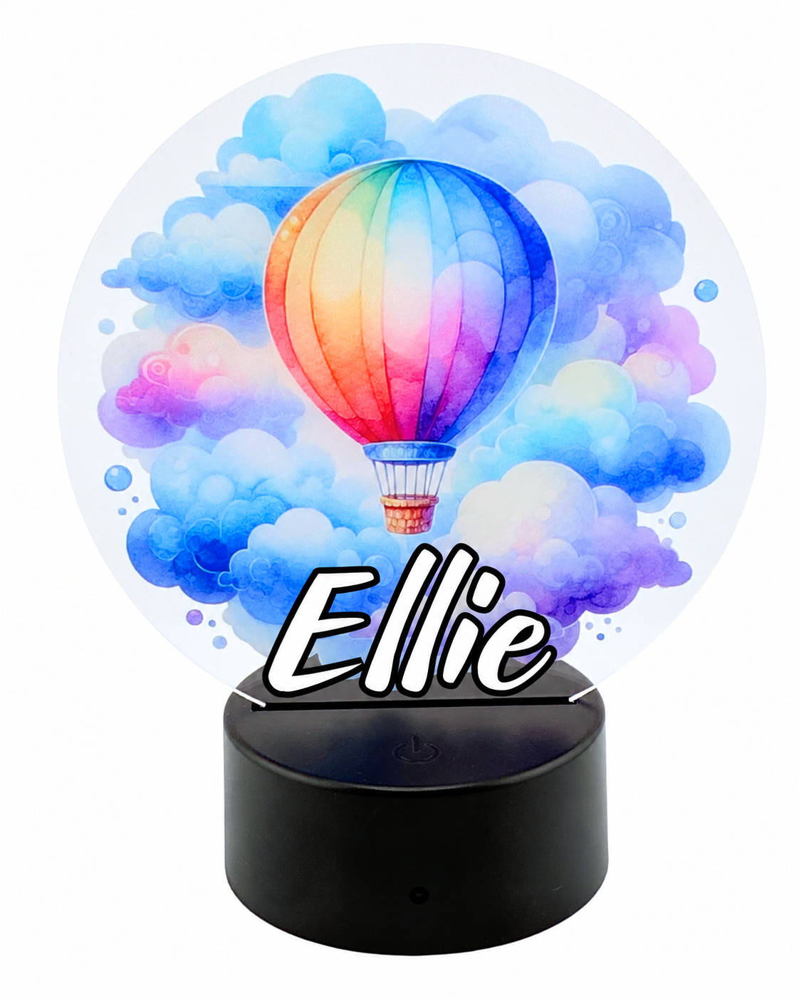 Personalized Children's Night Light, Custom Nursery Name Light