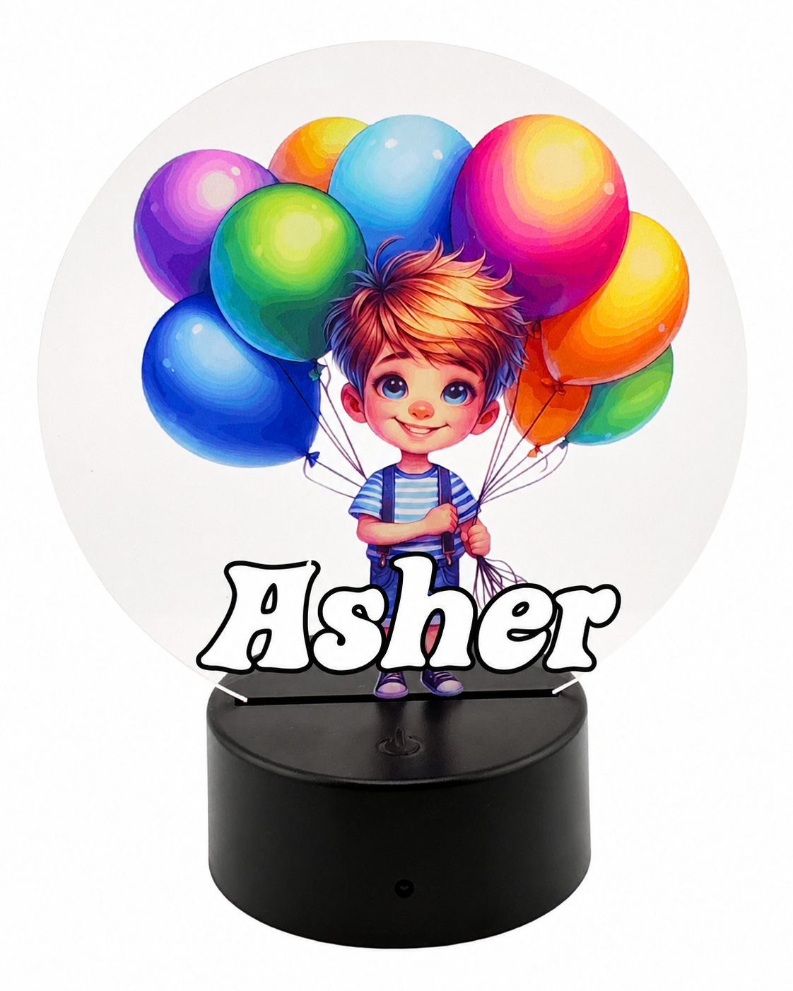 Personalized Children's Night Light, Custom Nursery Name Light