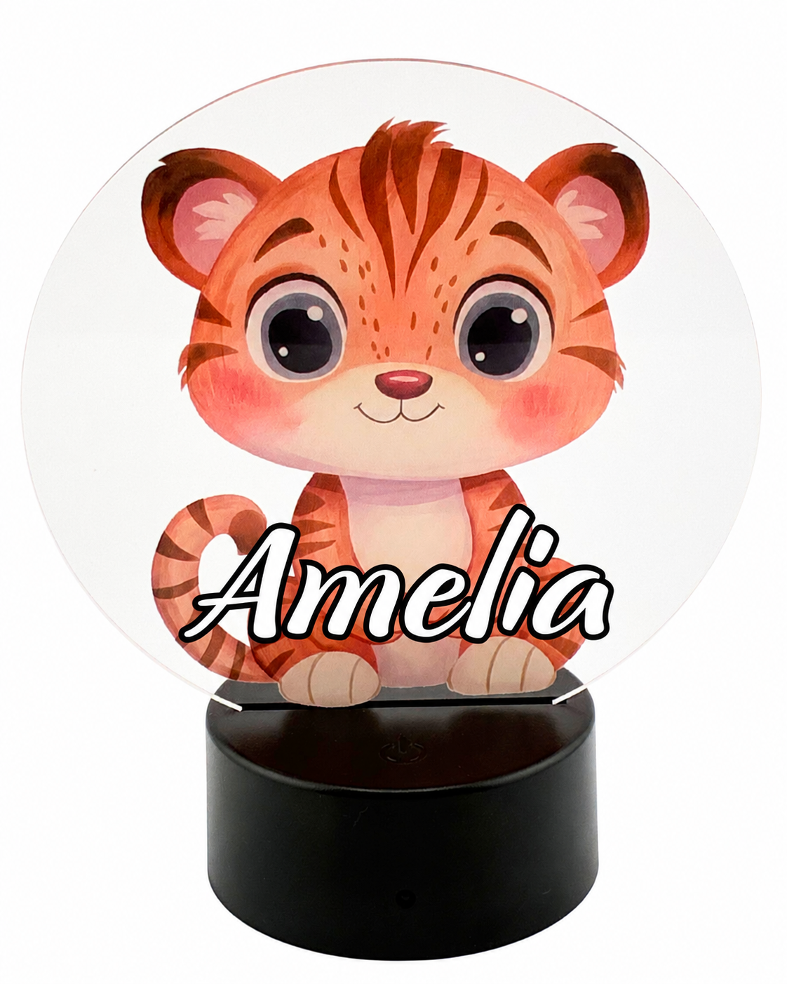 Personalized Children's Night Light, Custom Nursery Name Light