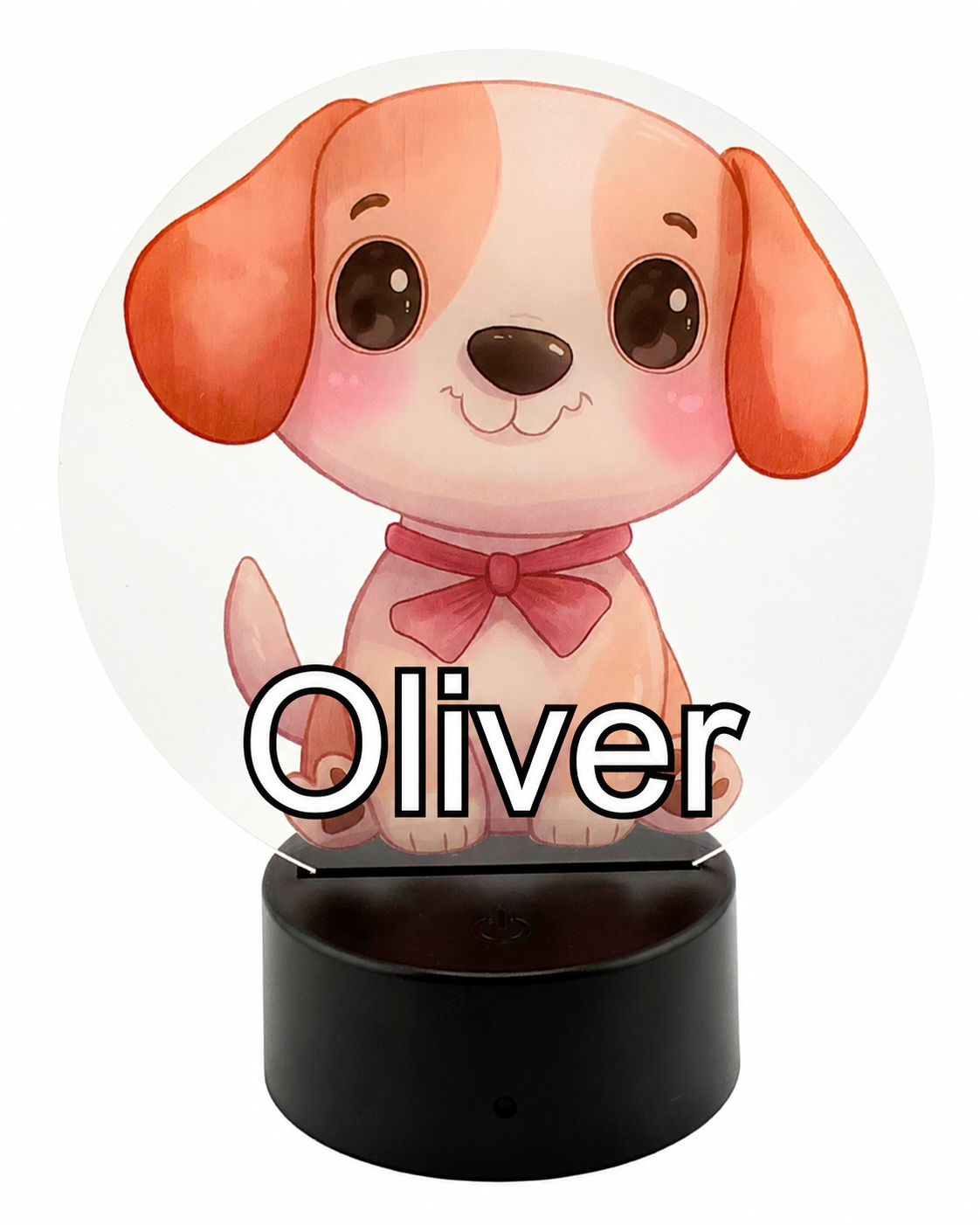 Personalized Children's Night Light, Custom Nursery Name Light
