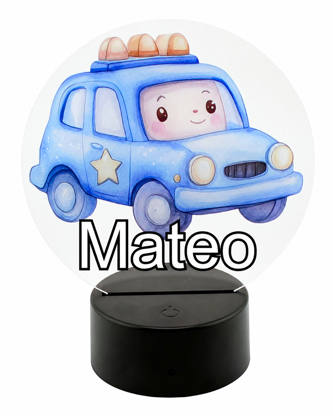 Personalized Children's Night Light, Custom Nursery Name Light