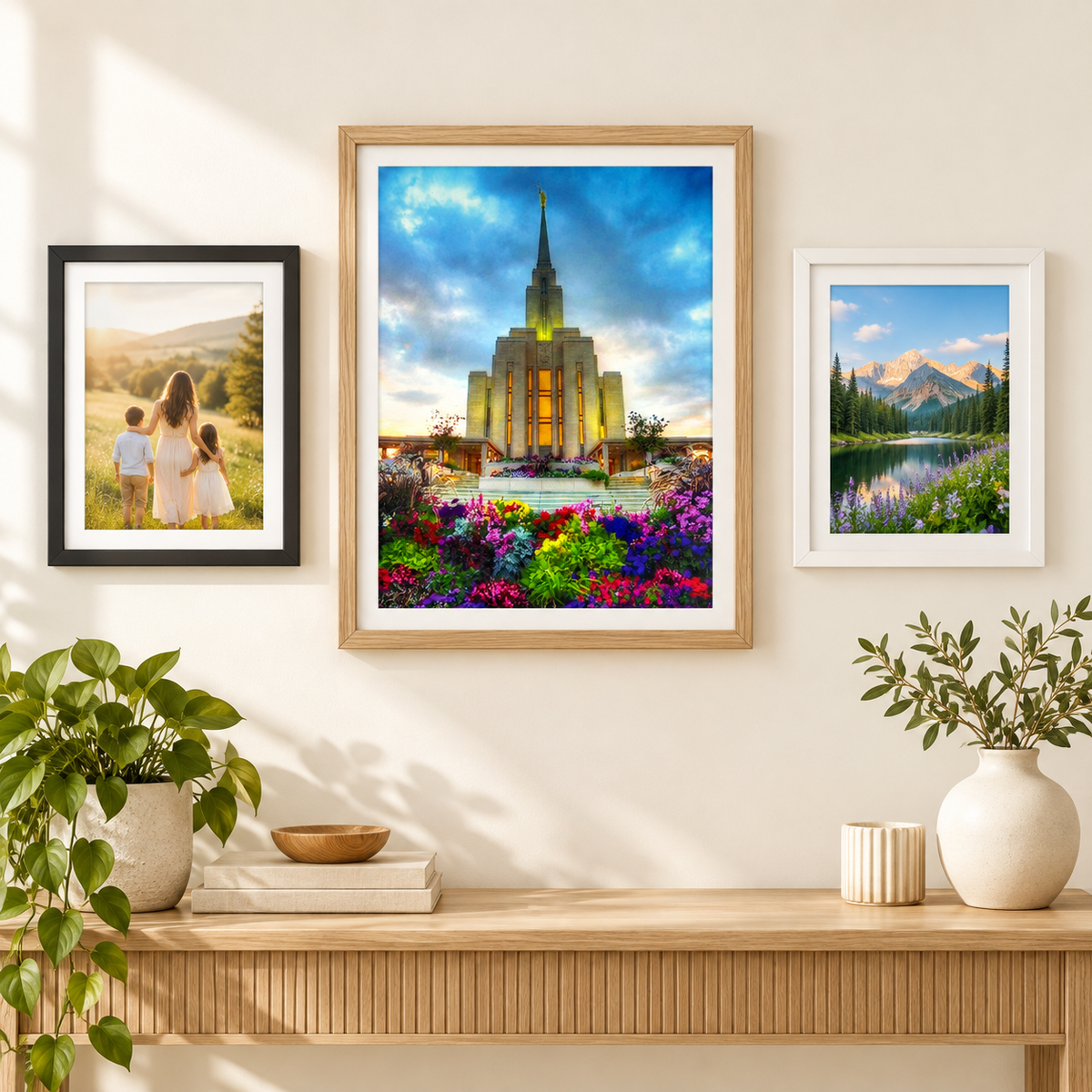 Personalized Artboard Photo Print, Custom Modern Wall Art