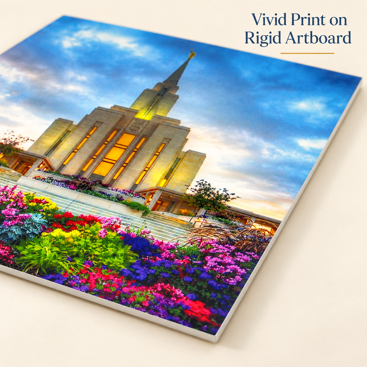 Personalized Artboard Photo Print, Custom Modern Wall Art