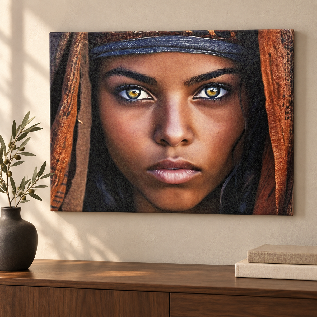 Personalized Canvas Photo Print, Custom Wall Art for Family Photos