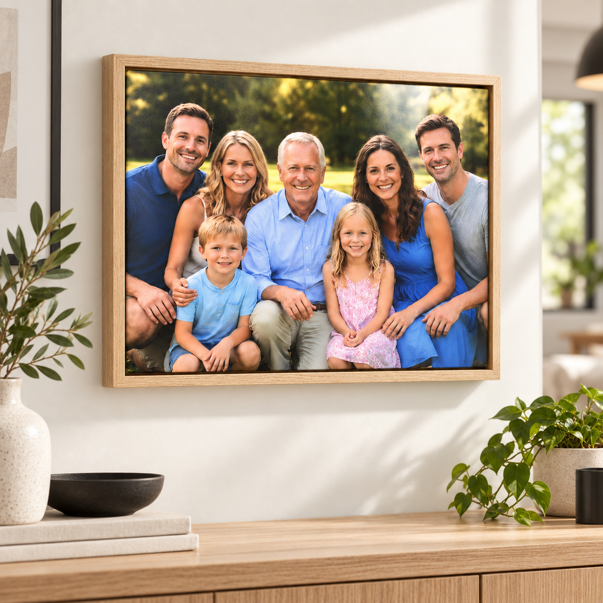 Personalized Metal Photo Print, Custom Aluminum Wall Art Gift