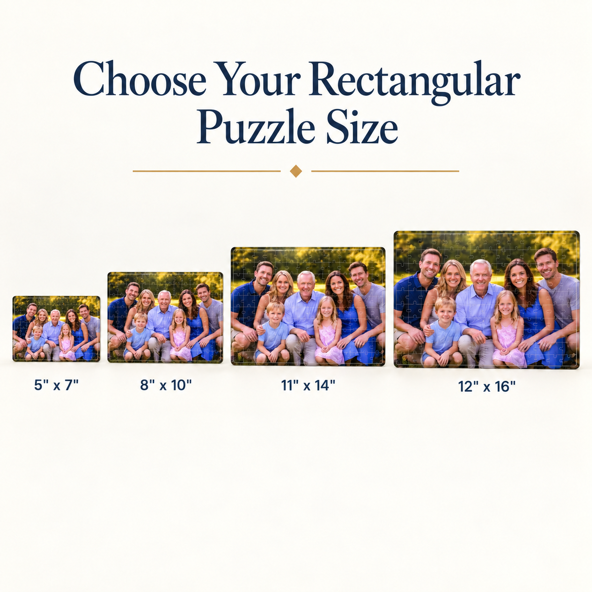 Personalized Acrylic Photo Puzzle, Custom Keepsake Gift