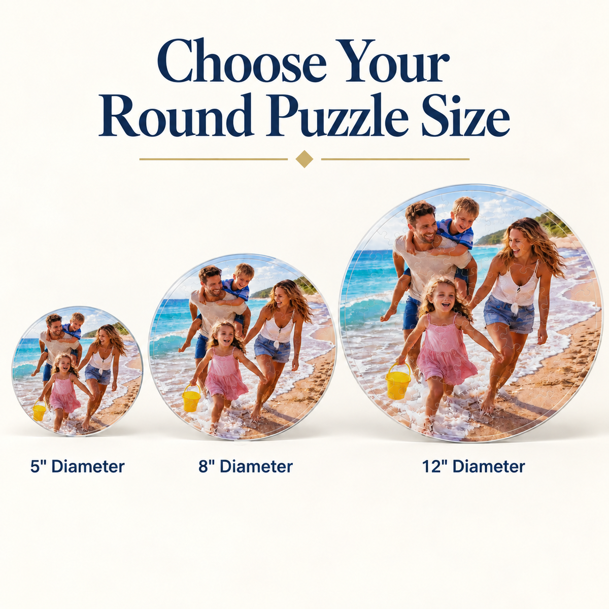 Personalized Acrylic Photo Puzzle, Custom Keepsake Gift